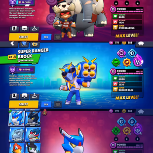 🔥 WEREWOLF LEON | 101.585 TROPHY 🏆 | 100 BRAWLERS | 93 MAXED BRAWLERS | 451 SKINS | FULL MAIL ACCESS | 82 HYPERCHARGED - Image 4