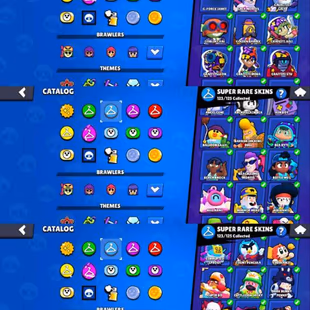 🔥94K TROPHIES|30 GEMS|🔥TOTAL 95 MAX|66 HYPERCHARGE|29 POWER MAX|365 SKINS|100 SUPER RARE SKINS|STAR SHELLY|NITA|COLT| - Image 4