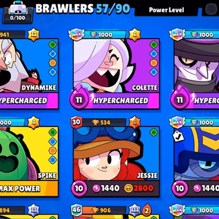 [DG-9] 34K-TROPHIES 2019-ACCT 57-BRAWLERS 3-HYPERCHARGED 1-MAXPOWER 60-SKINS CHEAP INSTANT DELIVERY GUARANTEED  - Image 4