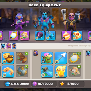 🌟BEST OFFER | TH 17 MAX DEFENCE 🌟HERO 100-100-73-75-50 | 4X EPIC MAX 5TH 26 LVL | NC 500 | 400 CWL MEDALS | BEST DEAL  - Image 5