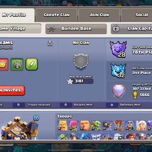 RARE GOLDEN HOG 💎 37 EQUIPMENT 💎 HIGH TH 18 []105-105-90-78-55-10 HEROES []  3K WWS [] 258 XP [] MANY SKINS AND SCENER - Image 6