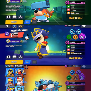 🔥 100.000 TROPHY 👾 | 99 BRAWLERS | 99 MAXED BRAWLERS | 480 SKINS | XP 168 | FULL MAIL ACCESS | 85 HYPERCHARGED - Image 5