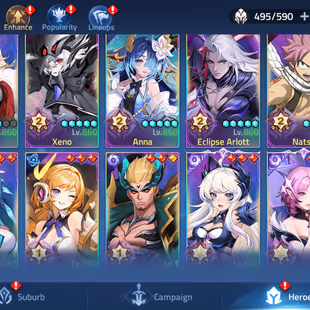 All Platform - Lv594 - Vip 11 - SV 30307 - Power 29395M - 112 Awakened - 21 Skins Epic - 17 UR  - Image 3
