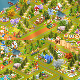 Level 174 | 100 plus 🔴 9.8M Coins 🔴 Barn 10.5K - Silo 4.3K - 14 Town Animals - 4 Grass Horses  - Decoration - 3K Cards - Image 6