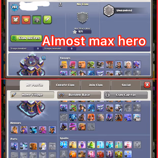 🎯SUPER TH15 - 20 EQUIPMENTS LOADED 👹 1902 RAID MEDALS GOOD LABORATORY AND DEFENCES  BH 10 HEROES 61-76-46-37-27  - Image 3