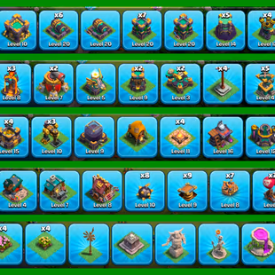 💥TH14 Almost Maxed | LV 242 |⚡ Transferred to the buyer's email | King81 Queen81 Minion60 Warden56 Champ30 - Image 8