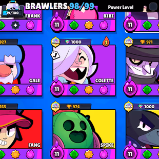 BEST OFFER | 81K TROPHY | 98/99 BRAWLER | 22X HYPEE | 27X MAX | LEFT ALL LEVEL-10 | 270X SKINS | 57-GEM | DELIVERY INSTA - Image 5