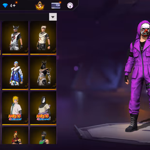 RARE LVL 59 | GALACTIC BUNNY & PURPLE & GOLDEN CRIMINAL BUNDLE | 8 EVO 44 MYTHIC GUNS | INSTANT DEAL - Image 4
