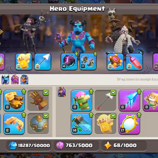 🌲[ PREMIUM TH-17 ]🌲GG-RS-EB [26] | SB [20] | HEROS: 75-100-56-55-41 || STRONG DEF - TROOPS || FAST DELIVERY - Image 5