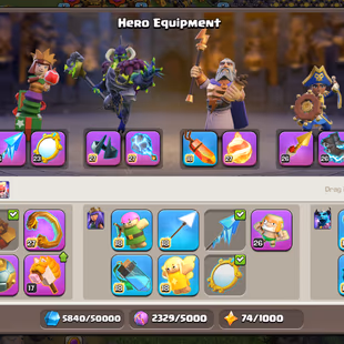 🔥NEW UPDATE MAX🌟[TH18] FULLY MAX PROFILE || 6 HERO MAX || ALMOST 12 EPIC EQUIPMENT MAX || CRAFT FULLY MAX || CHEAP - Image 7