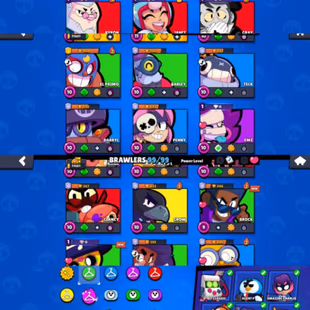 77K TROPY💎47 MAX|36 HYPER|10K COIN|380 SKINS💎94 RARE|157 EPIC SKINS|OLD BRAWL PASSES SKINS|509 ICONS|767 PINS|GODZILLA - Image 3