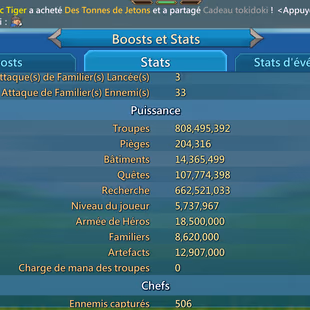 Compte Lords Mobile - 1b6 might - Image 2