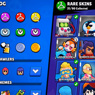 141 [9 MAX BRAWLS] [97 SKINS] [11796 TROPHIES] - Image 6
