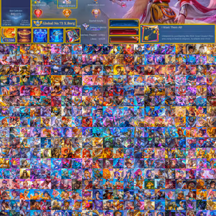 🔥GALAXY COLLECTOR🔥 |BIG RARE COLLECTION || LEGEND-12 || GRAND-58|| EXQUISITE- 46|| SKIN- 840|| LEVEL-78|| HEROS -131|| - Image 1