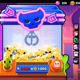 71K TROPHIES || 101/101 BRAWLERS || 48 MAX || 45 HYPERCHARGED || 20 BUFFIES || 327 SKINS || 417 GEMS || 51K GOLD  - Image 4