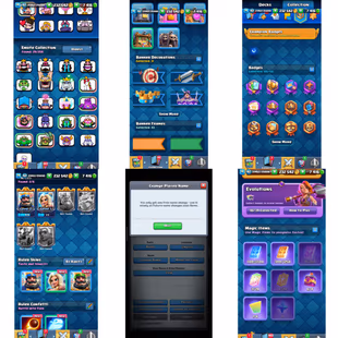 XP-42! KT-13! 1X ELITE! 1X LVL 14! 10X CARDS EVOLVED! 8250 TROPHIES! 7400 GEMS! FAST DELIVERY - Image 3