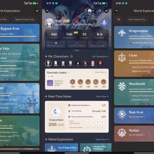 All Platform - EU - AR58 - 55 Character 21 5'Star - 7 Weapon 5'Star - Ayaka - Ayato - Itto - Yae Miko - Zhongli - Code12 - Image 3