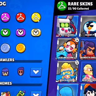 137 [10 MAX BRAWLS] [58 SKINS] [7164 TROPHIES] - Image 6
