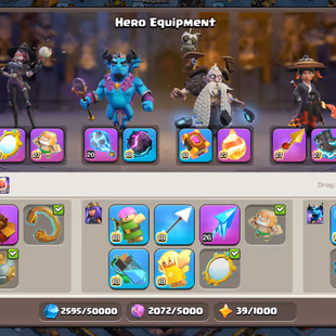 🔥30/38 X MAX EQUIPMENT🔥ELECTRO 32 || TH 18 MAX || BK 105 AQ 105 MP 90 GW 80 RC 55 || 19 HERO SKIN || BH MAX - Image 6