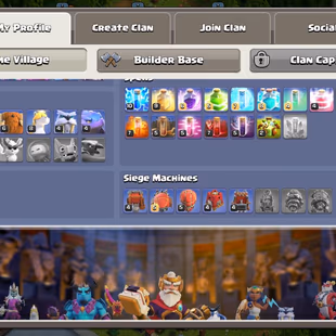 🎄2400 WAR STAR🎄TH 15 NEAR MAX ACCOUNT| HERO 82-86-53-60-34-3| 6 EPIC Equipment | GOOD BUILDER BASE | HERO SKIN MAGIC I - Image 3