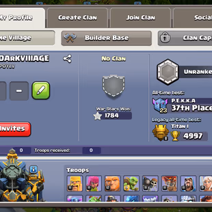 A480-||🔥TH17 ALMOST MAXED🔥|| HEROS-88-95-74-70-45 || 11X EPIC EQUIPMENT MAX || WALLS AND DEFENSE FULL MAX||CHEAP PRICE - Image 3