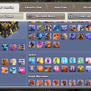 🔥[ TH-17 NEAR MAX ]🔥5 EPIC MAX: SB-AF-FB-RS-EB [MAX] | GG [23] || HEROS: 95-96-51-75-50 || LVL 15-16 WALLS || - Image 3