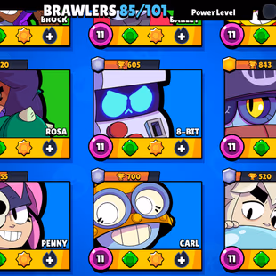 💥51K TROPHY-52 MAX BRAWLERS-16 HYPER!!203 EXCLUSIVE SKINS!!BEST DEAL  - Image 7