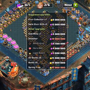 [EE39] TH18 FULLMAX 32 ABILITY MAX || 3 SKIN SET || 2 PAID MAP || ALL HEROES/WALLS/DEF MAX||PROFILE ALMOST MAX || BB MAX - Image 5