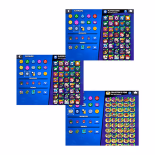 80K TROPHIE|85 MAXED|66 HYPERCHARGE|320 SKINS|11 BUFFIES|LEGENDRY RANK|BROTHER BO|CANOPIC 8-BIT|BUBBLE TROUBLE|400 ICON - Image 4