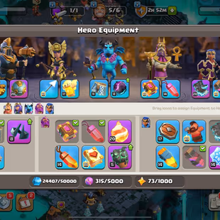 🔥TH:18 - Lvl:261 - BK:79 - AQ:100 - PC:70💎 - GW:64 - RC:41 - BEST SELECT - FULL ACCESS  - Image 6