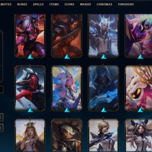 SEVER [ EUW ] - 385 LVL  - GOLD I (P) DIAMOIND MMR - 276 SKINS - FULL CHAMP [247700 BE - 442 RP ] - FULL ACCESS  - Image 8