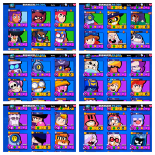 Brawler 99 [8-Bit Classic] | Trophy 62.9k | 75 Brawlers Max | Hyper 48 | Total Skins 250 | Exclusive Account | BEST-DEAL - Image 4