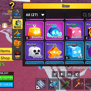 Blox Fruits Account Lv.2008 | PERM Kitsune + Dragon + Dough + Portal + Buddha | Dark Blade | Shark Race | 25+ Swords | 2 - Image 8