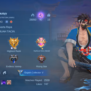 VALENTINE FANNY || MANY EPIC SKIN || 110 SKIN ||EX 58 STAR || 73 HERO UNLOCKED - Image 5