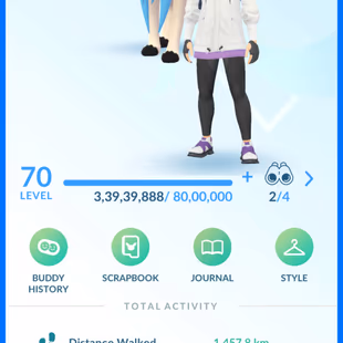 SHINY WINTER PIKACHU - SHINY ZACIAN- 10 SL - 327 SHINY -9 SBG - 47 SHINY COSTUME - 7M SATRDUST - 58 LEG - LVL 70 - AVAIL - Image 1