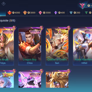 PREMIUM HYPER BASED ACC || EXALTED 1 || 2 LEGEND || 11 GRAND || 8 EXQUISITE || SKINS 440 - Image 7