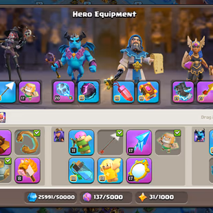 🔥Scenery Account🔥 || Th18 || High Quality Epic Equipment || Heroes 75-90-65-56-50 || NC free || Cheapest Account - Image 4