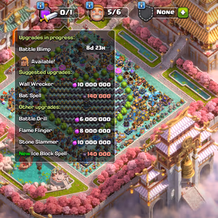 💙RARE DECORATION 💙 TH-18 [MAX] DEFENCE | ALMOST ALL TROOPS MAXED | SOLID EPIC EQUIPMENT | 3X RARE SCENERY | PAID SKINS - Image 3