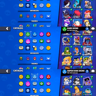 85K TROPHY|99 MAX|87 HYPER|21 BUFFIES|MASTER ID|24K 3V3 WINS|430 SKINS|15 LEGENDARY SKINS|CLASSIC SHELLY|HELL BULL|DJ FR - Image 4