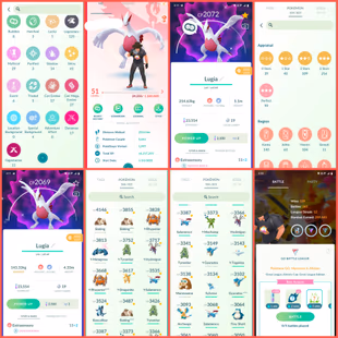🎯LVL 51 ACCT | 99💯 IV) HUNDO | 456 TRADEABLE PG )LUGIA MOLTRES PG RARE ) 125 LEGENDARY  | RARE COLLECTOR ACCT / INSTAN - Image 3