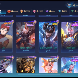 MLBB Account with 155 Skins Rare and Epic Best Price Instant Delivery - Image 8