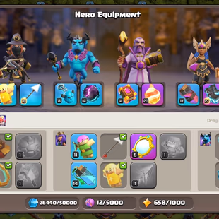 🔥[3778 GEMS]🔥TH 17 PREMIUM ACCOUNT || AQ 70 BK 54 MP 50 GW 29 RC 22 || GG 27 EB 27 FB 20 || NC 500 || 5 SKIN - Image 4