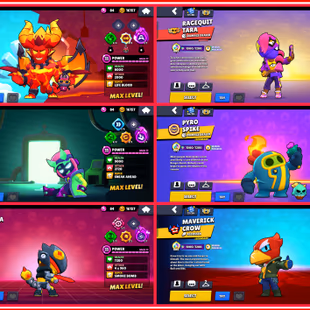 🔥65K TROPHIES 🏆 SATURNIAN FAME LEGENDARY 1 WITH 183 XP LEVEL | 310 OP SKINS| 70 HYPERCHARGED | 75 MAX INSTANT DELIVER - Image 5