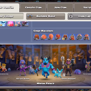 ELECTRO 33 💎36 EQUIPMENT 💎 HIGH DEFENSE TH 18 [] 92-105-68-80-51-7 HEROES -  SCENERY- RENAME 1K -INSTANT AVAILABLE  - Image 6