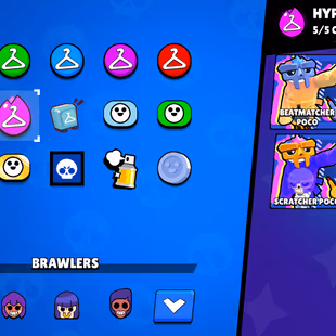 🔥22k Trophies🔥 || 81 Brawlers || 16 Max || 12 Hyper || 206 Exclusive Skins || Cheapest Account - Image 8