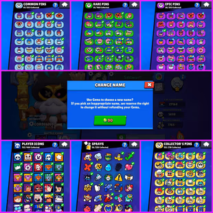 🔥[DG-1] LEV299-2018 ACCT 40K-TROPHIES 79-BRAWLERS 7-HYPERCHARGE 23-MAX POWER 160-SKINS 65-GEMS CHEAP INST - Image 5