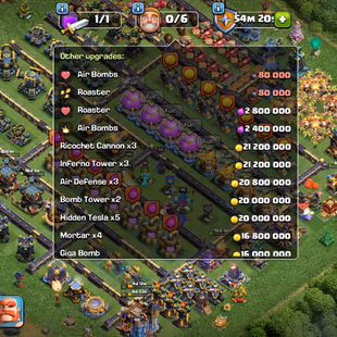[EE72] OLD UPDATE PROFILE/WALLS MAX [TH18 MAX] 6HERO MAX || GOOD EPIC || BUILDER HUT MAX || BB MAX || RENAME 500 GEMS - Image 3