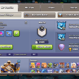 🔥39 EQUIPMENTS 💎 ELECTRO 31 [] TOWNHALL 18 [] 90-98-61-64-50-14 HERO [] GRAVEYARD SCENERY [] 2500 WWS [] CHEAP - Image 6