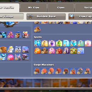 [EE69] 🌟DRAGON DUKE LVL 18🔥 [TH18 MAX] 5HERO/WALLS/PROFILE MAX | GOOD EPIC | BUILDER HUT MAX | BB MAX | RENAME FREE - Image 6