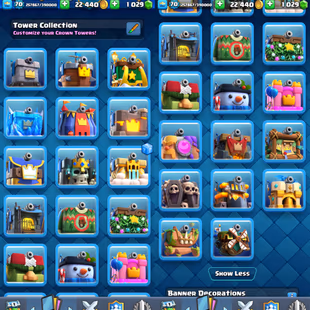 LVL 70 | KT15 | CRL 17 WIN 2024 | 190 EMOTE | 25 EVO | LVL 16 4 CARD | LVL 15 | 52 CARD | LVL 14 103 CARD | 23 T.SKINS - Image 7